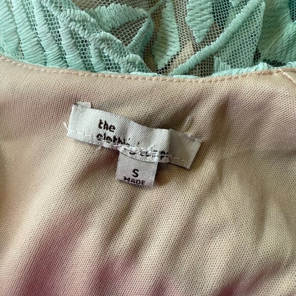 The Clothing Company Blue Lace Ruffle Mini Dress - Picture 8 of 8